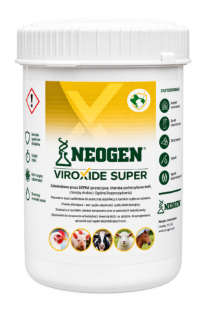 Viroxide Super - 1 kg - zaawansowany środek dezynfekcyjny, termin ważności 07.2028